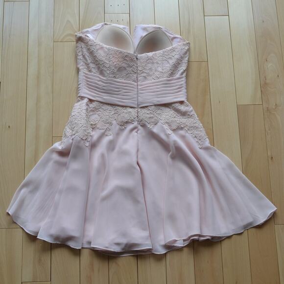 Mori Lee Strapless Cocktail Party Dress - Picture 4 of 5